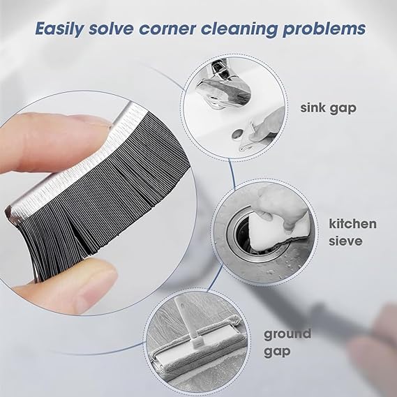 Multi Function Gap Cleaning Brush /Gap Cleaning Brush For Bathroom, Faucets, Kitchen Sink, Tiles, Window Groove